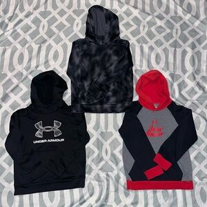 Under Armour Kids' Hoodies Set of 3 size Small